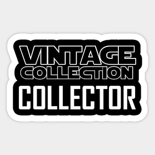 Vintage Collector Sticker